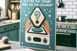 ¿Es cierto que las placas de vitrocerámica son más seguras para los niños?